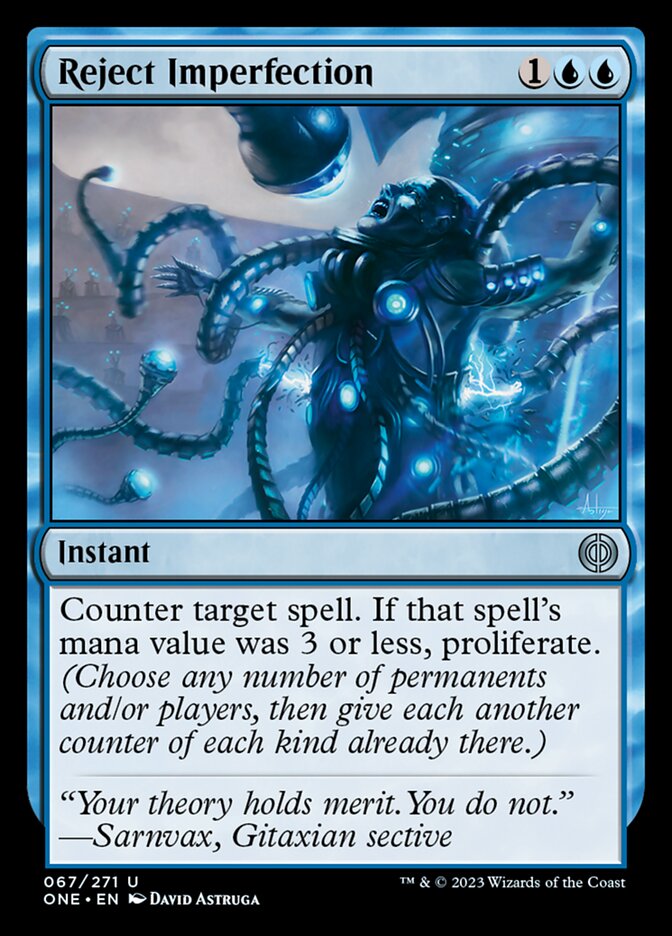 Reject Imperfection [Phyrexia: All Will Be One] | Tacoma Games