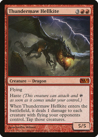 Thundermaw Hellkite [Magic 2013] | Tacoma Games