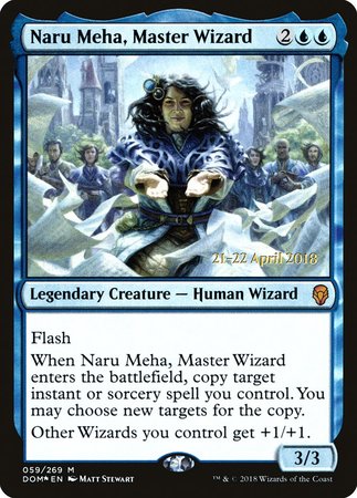Naru Meha, Master Wizard [Dominaria Promos] | Tacoma Games