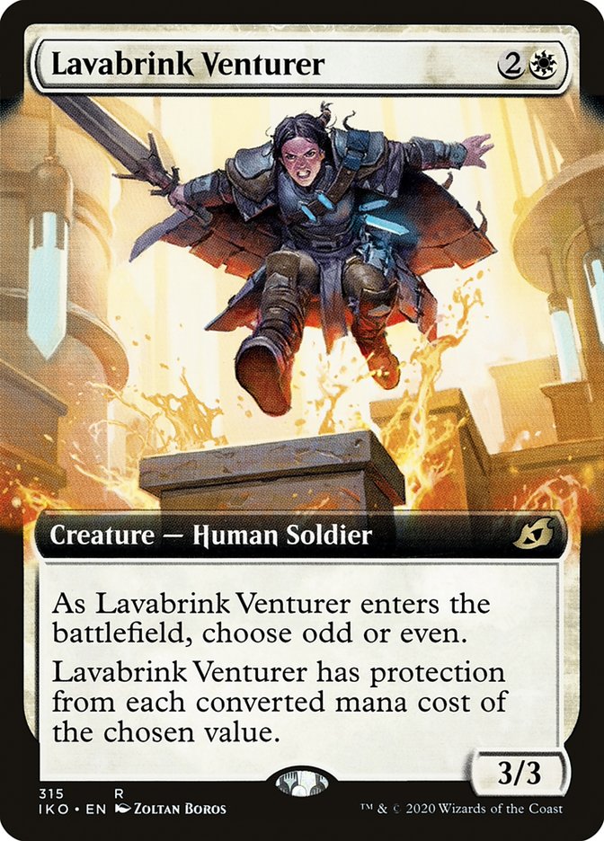 Lavabrink Venturer (Extended Art) [Ikoria: Lair of Behemoths] | Tacoma Games