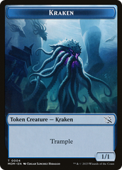 Soldier // Kraken Double-Sided Token [March of the Machine Tokens] | Tacoma Games