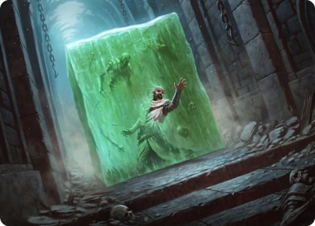 Gelatinous Cube Art Card [Dungeons & Dragons: Adventures in the Forgotten Realms Art Series] | Tacoma Games