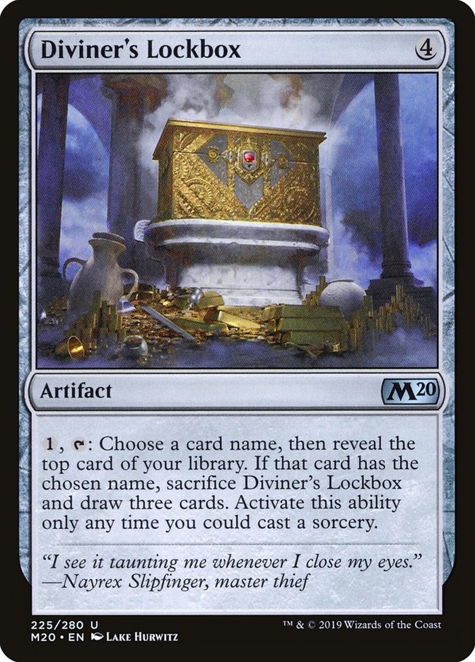 Diviner's Lockbox [Core Set 2020] | Tacoma Games