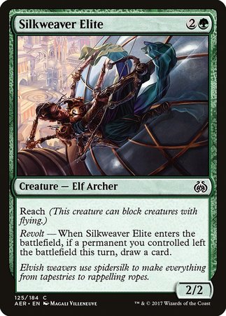 Silkweaver Elite [Aether Revolt] | Tacoma Games