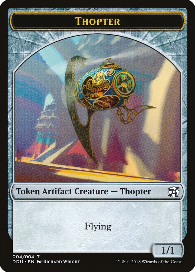 Thopter (004/004) [Duel Decks: Elves vs. Inventors Tokens] | Tacoma Games