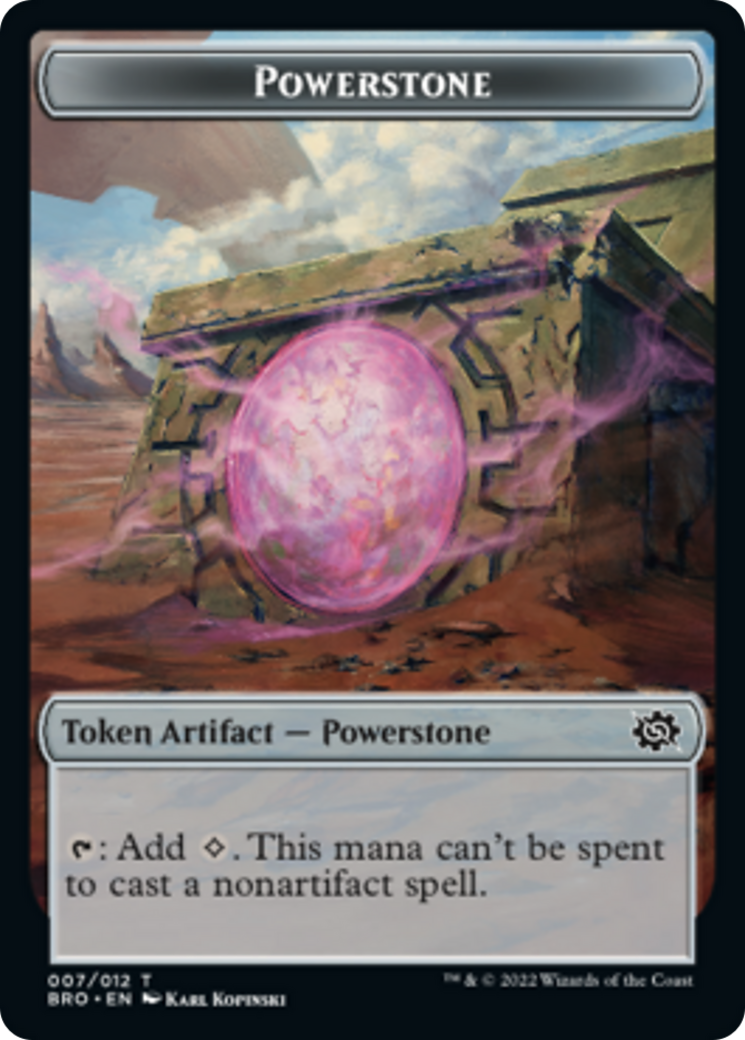 Powerstone Token [The Brothers' War Tokens] | Tacoma Games