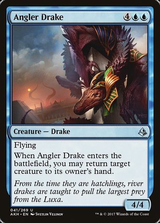 Angler Drake [Amonkhet] | Tacoma Games