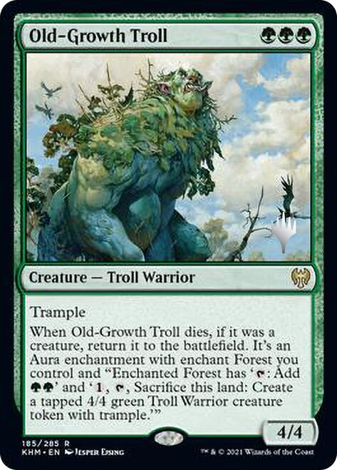 Old-Growth Troll [Kaldheim Promo Pack] | Tacoma Games