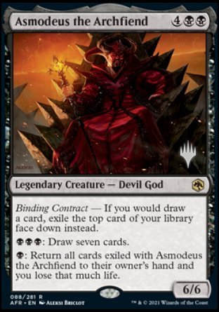 Asmodeus the Archfiend (Promo Pack) [Dungeons & Dragons: Adventures in the Forgotten Realms Promos] | Tacoma Games