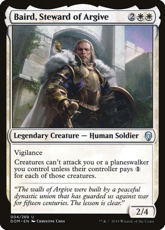 Baird, Steward of Argive [Dominaria] | Tacoma Games