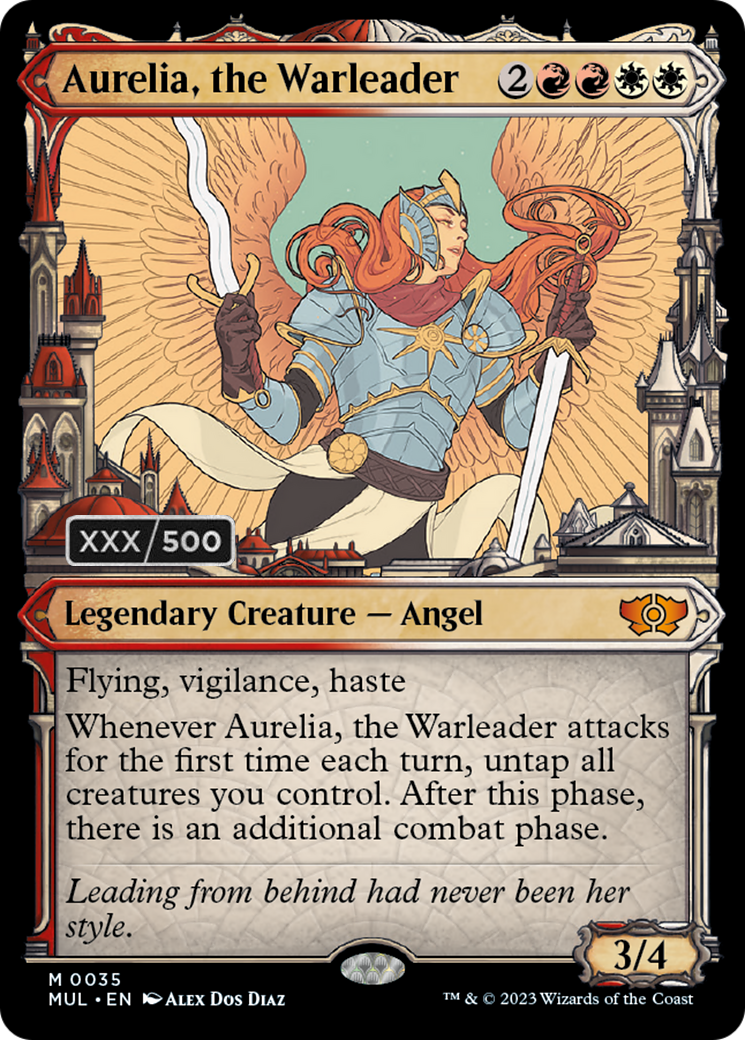 Aurelia, the Warleader (Serialized) [Multiverse Legends] | Tacoma Games
