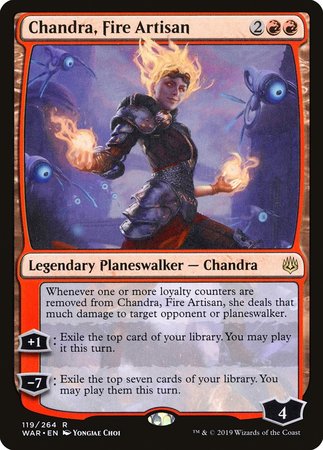 Chandra, Fire Artisan [War of the Spark] | Tacoma Games