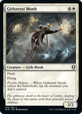 Githzerai Monk [Commander Legends: Battle for Baldur's Gate] | Tacoma Games