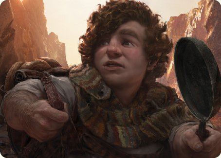 Sam, Loyal Attendant Art Card [The Lord of the Rings: Tales of Middle-earth Art Series] | Tacoma Games