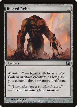 Rusted Relic [Scars of Mirrodin] | Tacoma Games