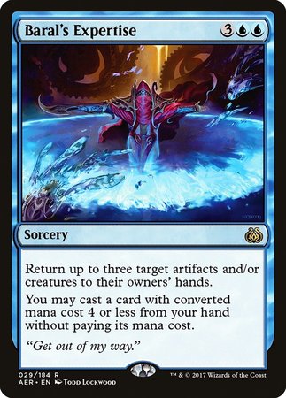 Baral's Expertise [Aether Revolt] | Tacoma Games