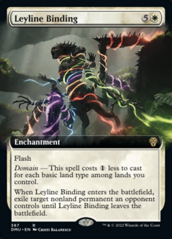 Leyline Binding (Extended Art) [Dominaria United] | Tacoma Games