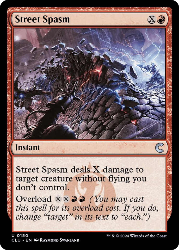 Street Spasm [Ravnica: Clue Edition] | Tacoma Games