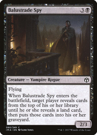 Balustrade Spy [Iconic Masters] | Tacoma Games