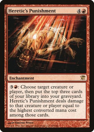 Heretic's Punishment [Innistrad] | Tacoma Games