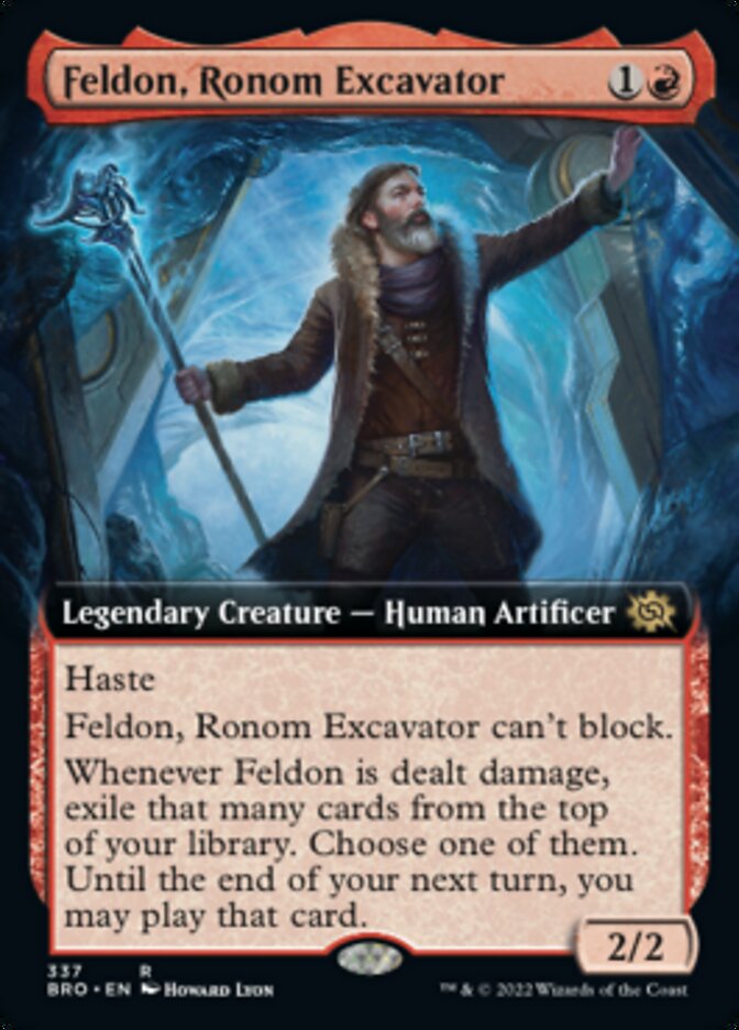 Feldon, Ronom Excavator (Extended Art) [The Brothers' War] | Tacoma Games