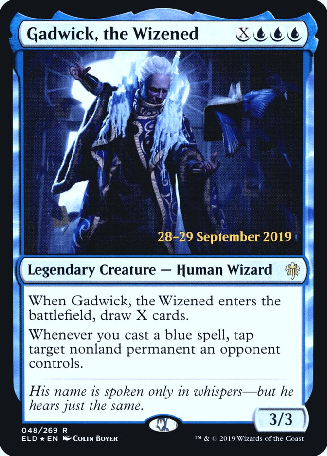 Gadwick, the Wizened  [Throne of Eldraine Prerelease Promos] | Tacoma Games