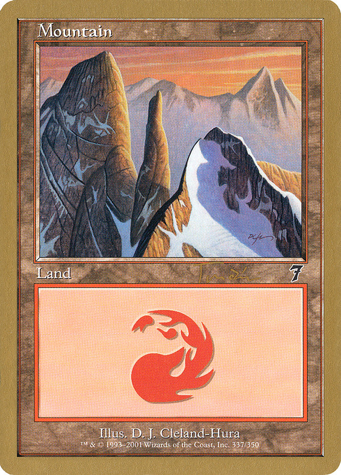 Mountain (jt337) (Jan Tomcani) [World Championship Decks 2001] | Tacoma Games