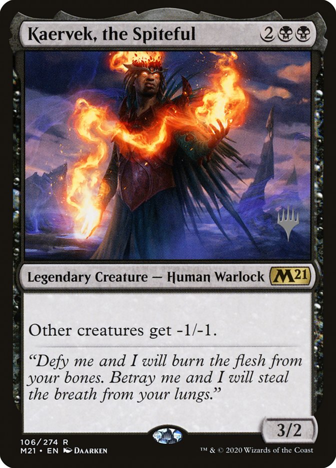 Kaervek, the Spiteful (Promo Pack) [Core Set 2021 Promos] | Tacoma Games