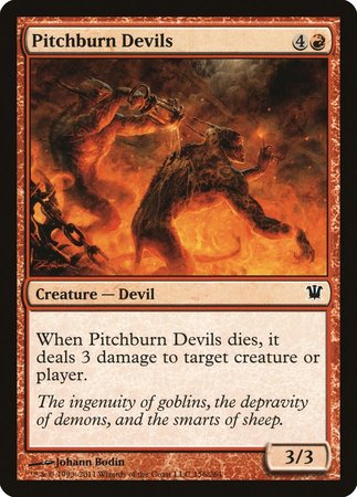 Pitchburn Devils [Innistrad] | Tacoma Games