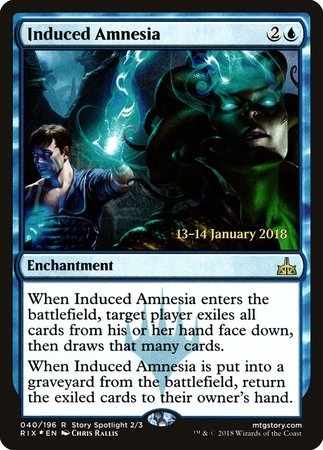 Induced Amnesia [Rivals of Ixalan Promos] | Tacoma Games