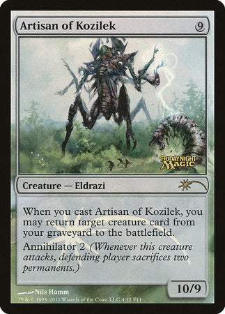 Artisan of Kozilek [Friday Night Magic 2011] | Tacoma Games