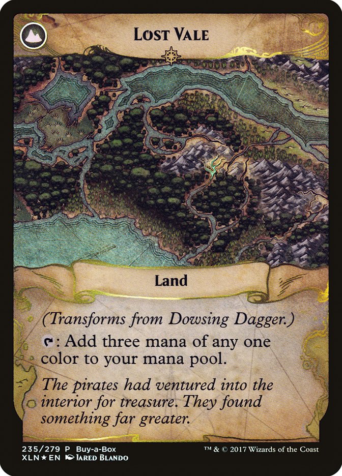 Dowsing Dagger // Lost Vale (Buy-A-Box) [Ixalan Treasure Chest] | Tacoma Games