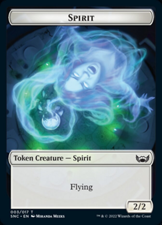 Spirit Token [Streets of New Capenna Tokens] | Tacoma Games