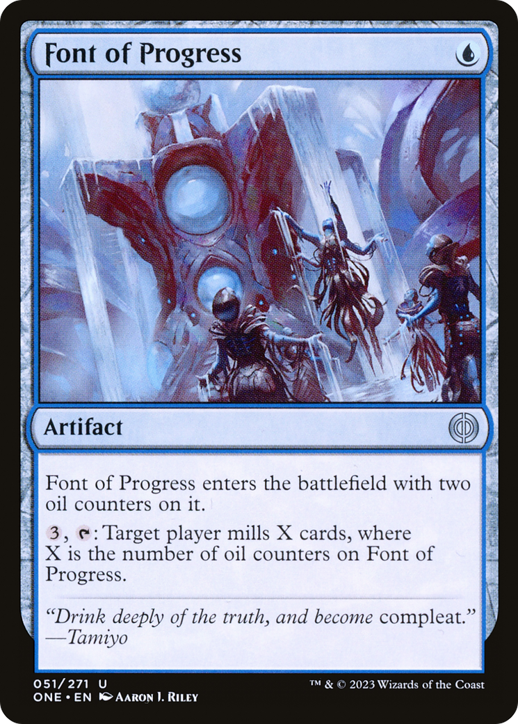 Font of Progress [Phyrexia: All Will Be One] | Tacoma Games