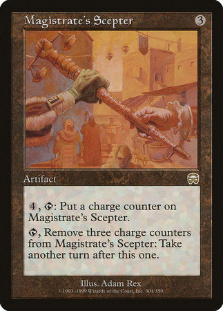 Magistrate's Scepter [Mercadian Masques] | Tacoma Games