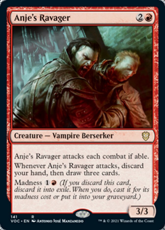 Anje's Ravager [Innistrad: Crimson Vow Commander] | Tacoma Games