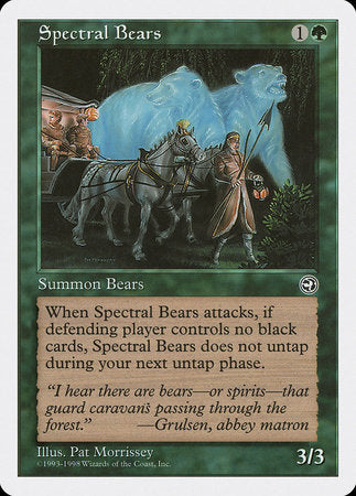 Spectral Bears [Anthologies] | Tacoma Games