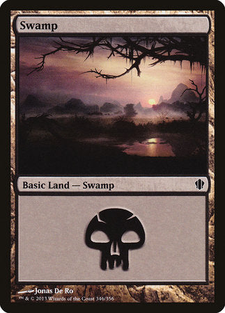 Swamp (346) [Commander 2013] | Tacoma Games