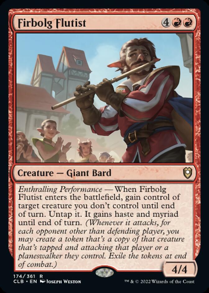 Firbolg Flutist [Commander Legends: Battle for Baldur's Gate] | Tacoma Games