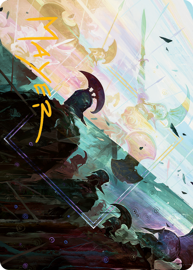 Surge of Salvation Art Card (Gold-Stamped Signature) [March of the Machine Art Series] | Tacoma Games
