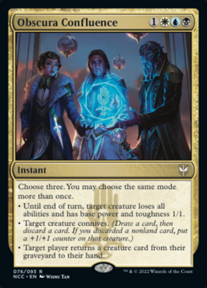 Obscura Confluence [Streets of New Capenna Commander] | Tacoma Games