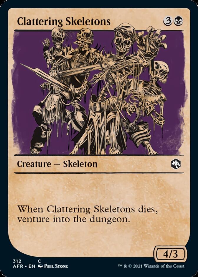 Clattering Skeletons (Showcase) [Dungeons & Dragons: Adventures in the Forgotten Realms] | Tacoma Games