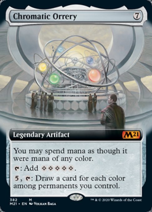 Chromatic Orrery (Extended Art) [Core Set 2021] | Tacoma Games