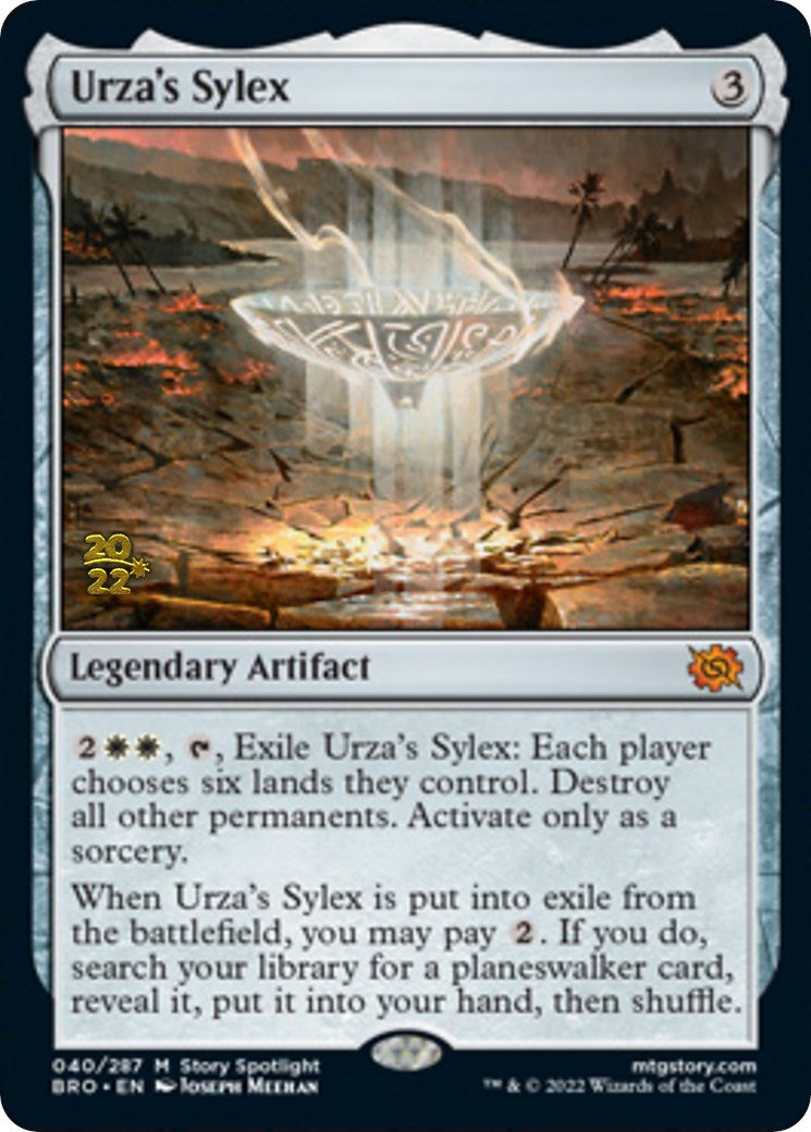 Urza's Sylex [The Brothers' War: Prerelease Promos] | Tacoma Games