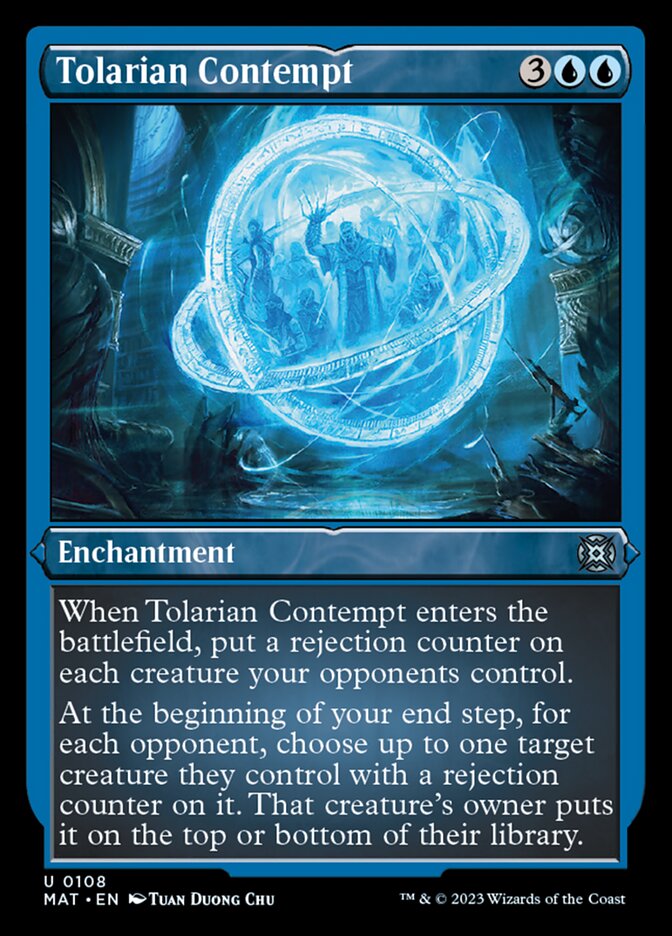 Tolarian Contempt (Foil Etched) [March of the Machine: The Aftermath] | Tacoma Games