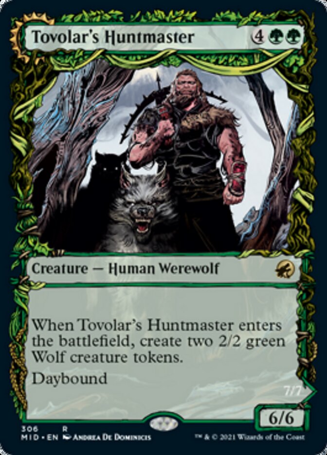 Tovolar's Huntmaster // Tovolar's Packleader (Showcase Equinox) [Innistrad: Midnight Hunt] | Tacoma Games