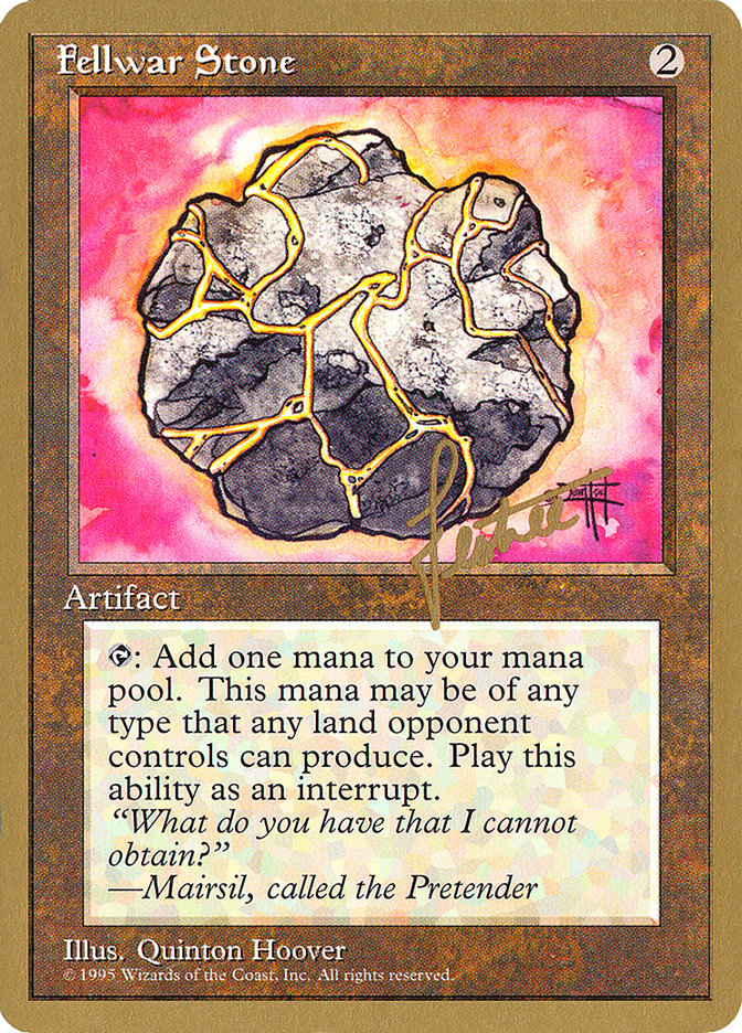 Fellwar Stone (Bertrand Lestree) [Pro Tour Collector Set] | Tacoma Games