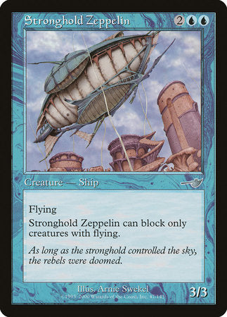 Stronghold Zeppelin [Nemesis] | Tacoma Games