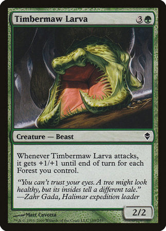 Timbermaw Larva [Zendikar] | Tacoma Games