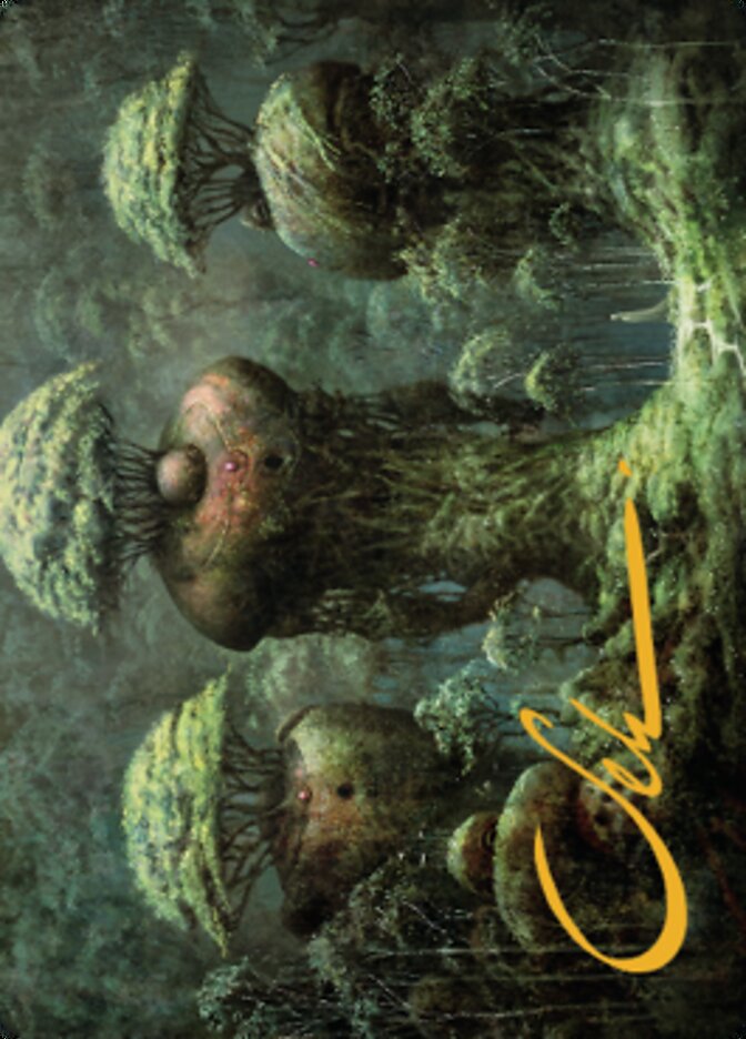 Forest Art Card (Gold-Stamped Signature) [Dominaria United Art Series] | Tacoma Games